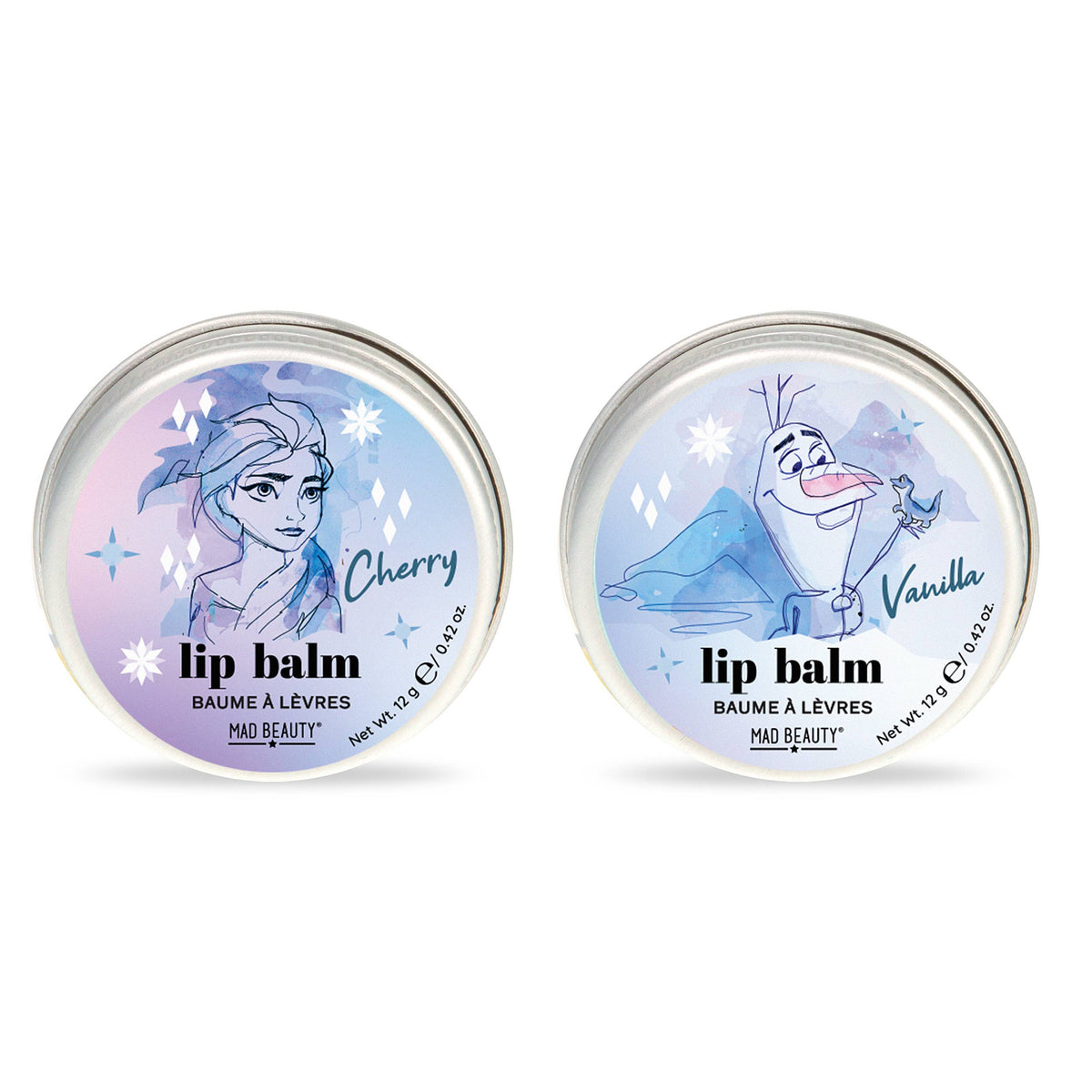 Frozen Lip Balm Duo Cherry/Vanilla Fragrance Disney