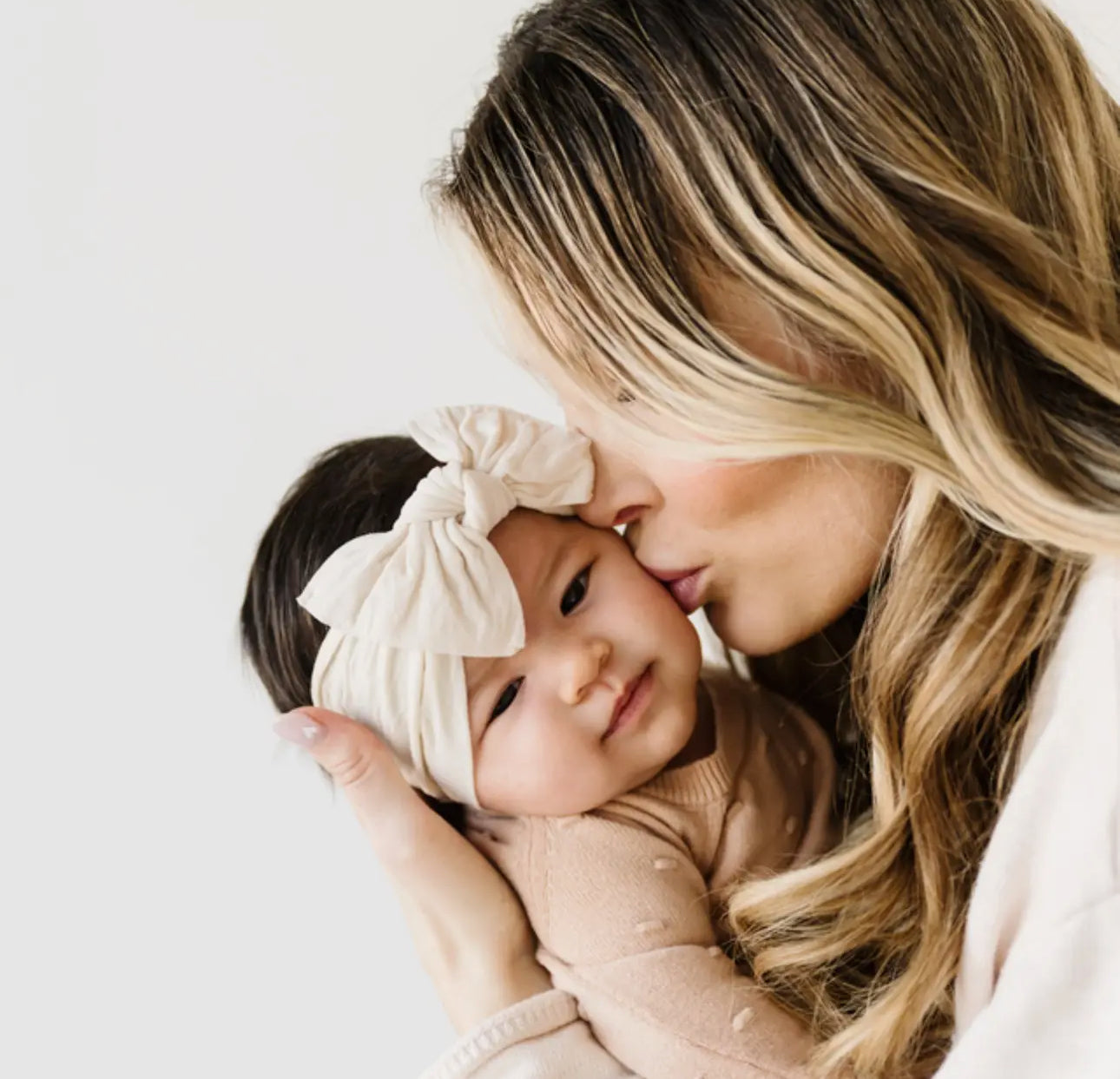 The original knot soft nylon headband bow