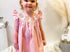Pink smocked Easter dress