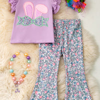 Bunny ears appliqué set