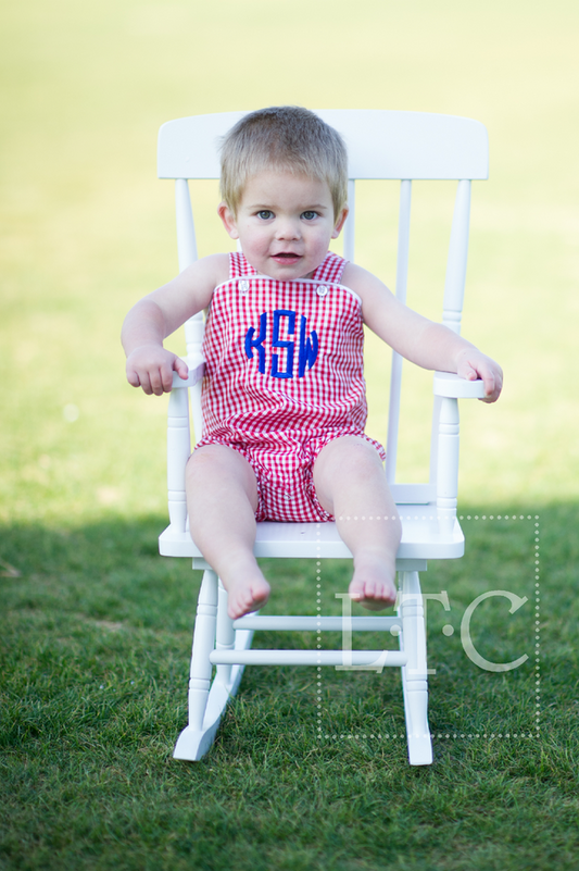 Red Gingham Bubble
