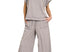 Acid wash pant set - sleet