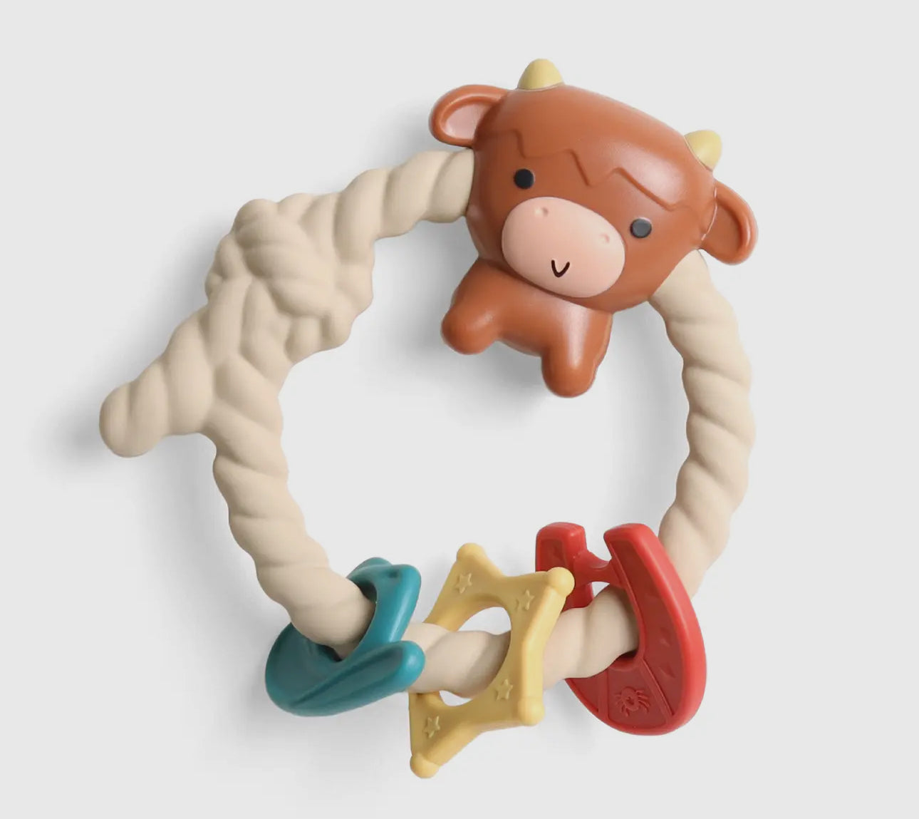 Itzy rattle highland cow