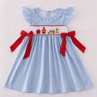 Apple bus back to school dress