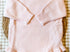 Ruffle knit romper light pink  - NB