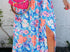 Blue florals skirt