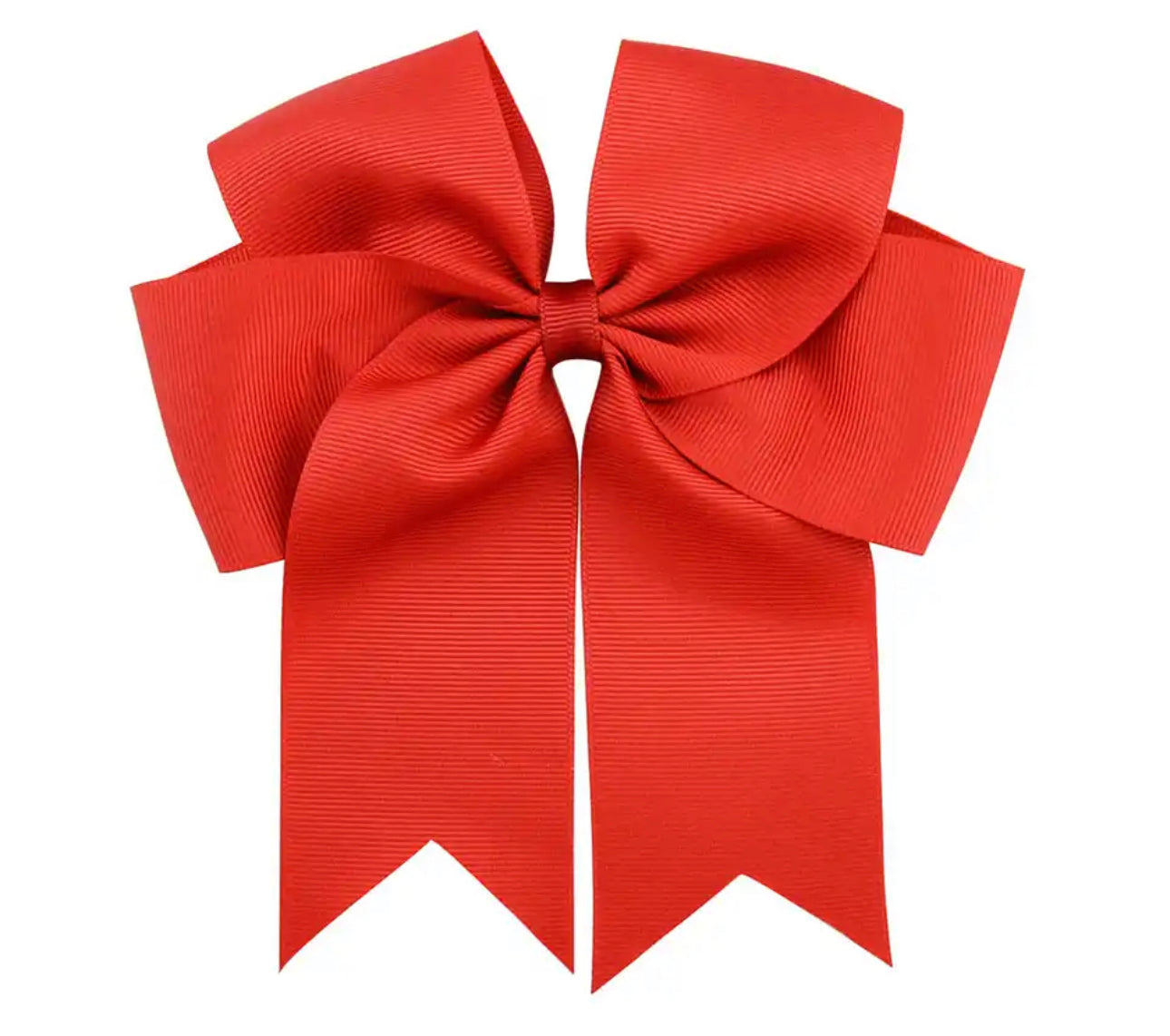 Large alligator clip bow