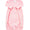 pink picot trimmed gown