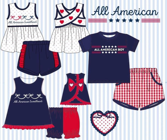 All American sweetheart set