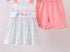 Seashell girls short set