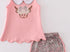 Highland cow girls short set