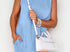 Blue mineral wash dress