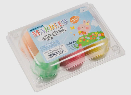 Marbled egg chalk