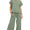 Acid wash pant set -ash Jade