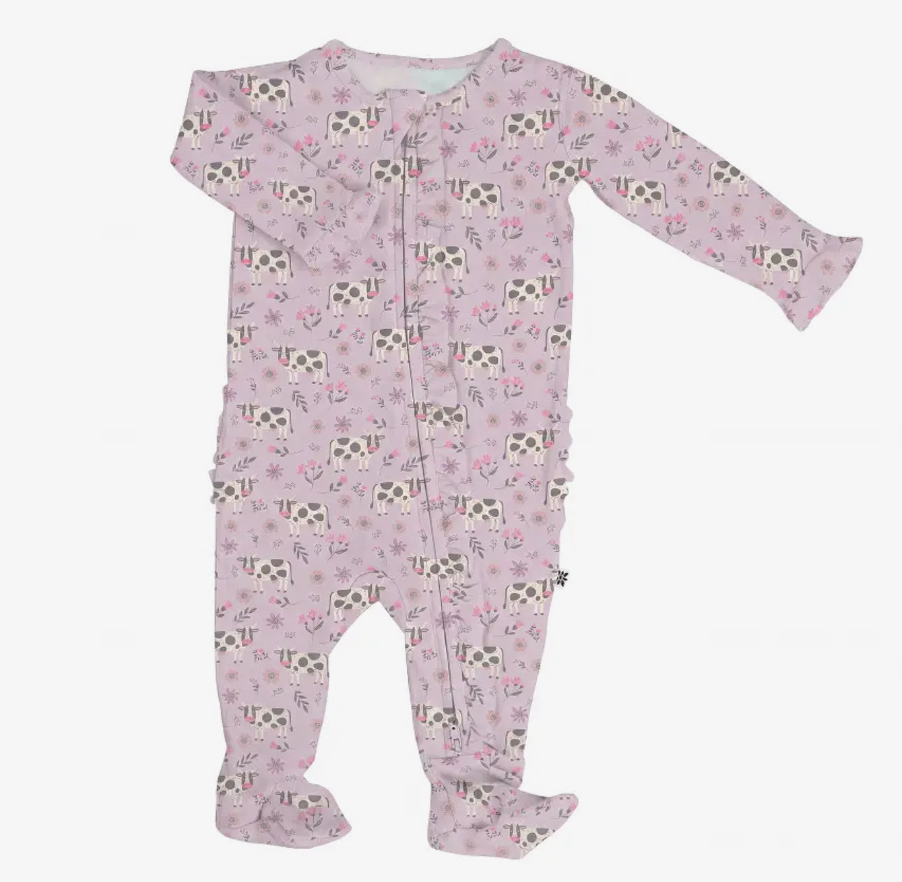 Cow girl  bamboo zippy