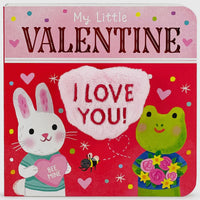 My little valentines puppet book