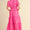 Hot pink maxi dress