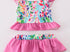 Rainbow garden girls 2pc swim