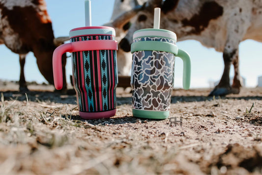 Camo kids tumbler