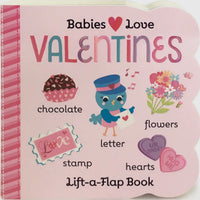 Babies love Valentine’s Day lift & flap