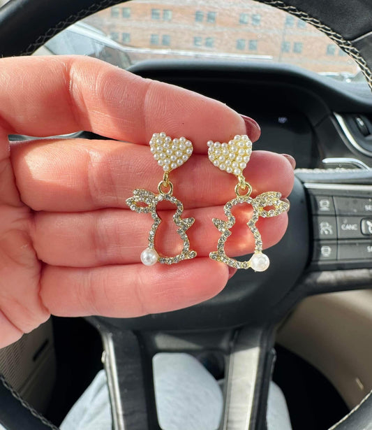 Bunny earrings