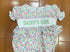 Daddy’s girl floral smock bubble