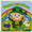 Happy leprechaun puppet book