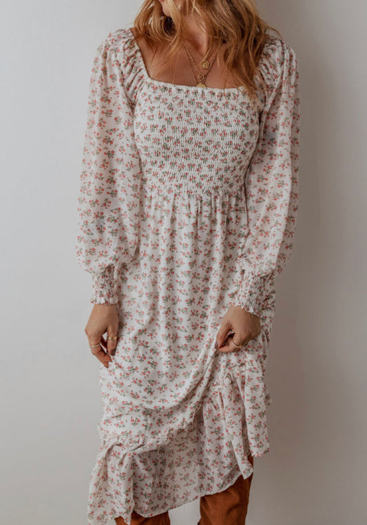 Floral Midi dress