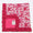 Pink bows ruffle lined blanket