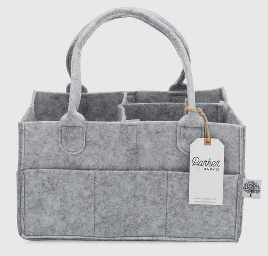 Diaper Caddy- Grey