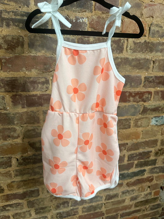 Floral jumpsuit - 4T