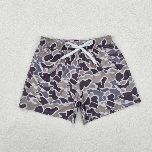 Camo swim trunks