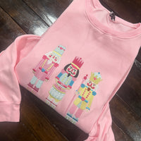 Pink nutcracker women’s sweatshirt - 2XL
