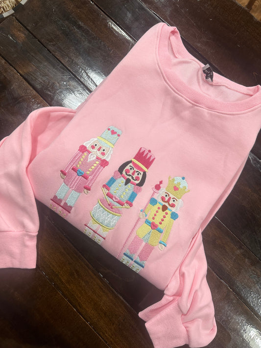 Pink nutcracker women’s sweatshirt - 2XL