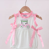 Pink stripe golf bubble