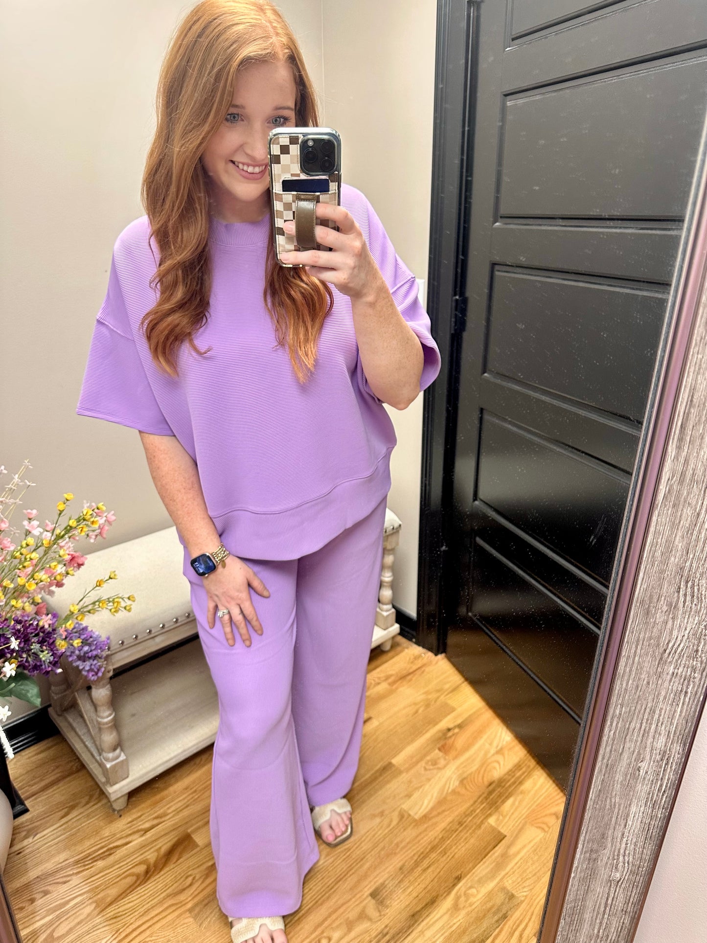 Lavender pant set