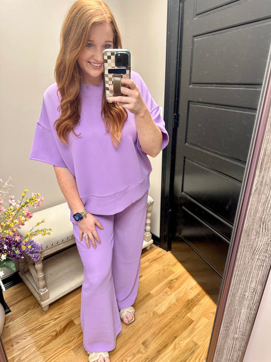Lavender pant set