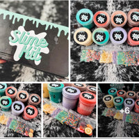Butter slime kit, 8 separate slime + accessories
