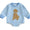 Blue gingham dog