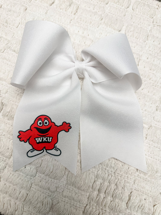 Team wear alligator clip bows