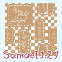 For this child I have prayed bamboo zippy