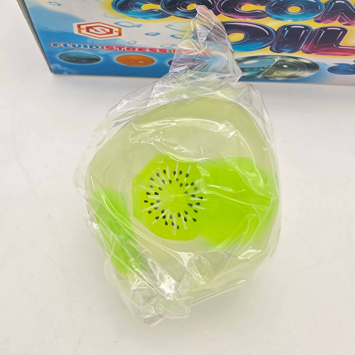 Vaseline Fruit Ball Squishy Toy – Coconut Oil Jelly Squeeze