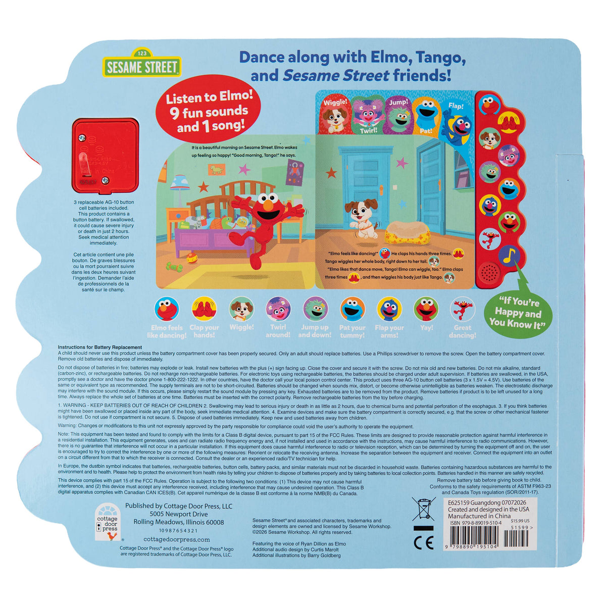 Sesame Street Elmo's Happy Day Dance