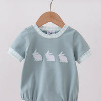Blue bunny trio boys bubble