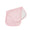 Pink picot trimmed burp cloth