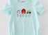 Blue ruffle EIEIO bubble