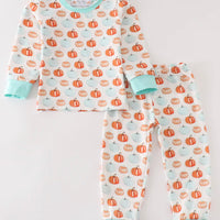 Pumpkin boys pajama set