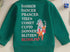 Dasher, dancer, prancer green pullover