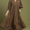 Seersucker Tiered Maxi Dress with Ruffle Collar