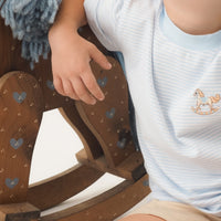 Richmond rocking horse tee- cypress row